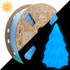 Filament PLA Premium BLEU PHOSPHORESCENT - 1kg / 1.75mm