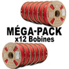 MEGA PACK - PLA PREMIUM WANHAO ROUGE PÈRE NOEL 1Kg x 12