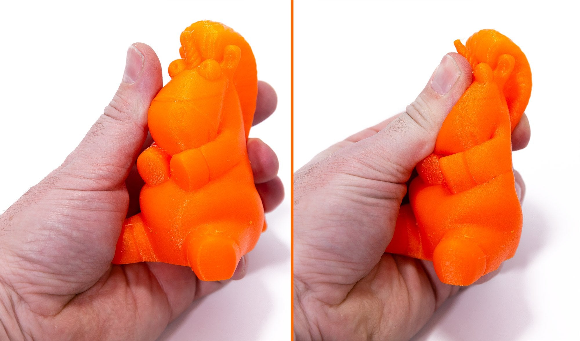 Filament TPU Premium ORANGE 95A flexible - 500g / 1.75mm