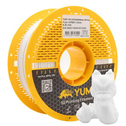 Filament PLA+ Premium Hyper Vitesse Matte Blanc AMS-ROLL - 1kg / 1.75mm