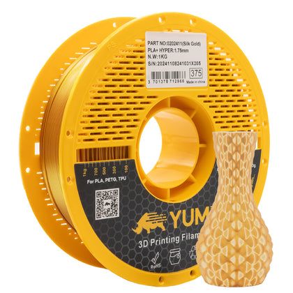 Filament+ PLA Premium Hyper Vitesse Silk OR AMS-ROLL - 1kg / 1.75mm