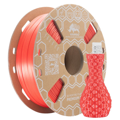 Filament PLA Premium Silk ROUGE - 0,5-1kg / 1.75mm