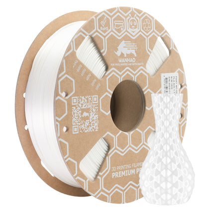 Filament PLA Premium Silk BLANC - 0,5-1kg / 1.75mm