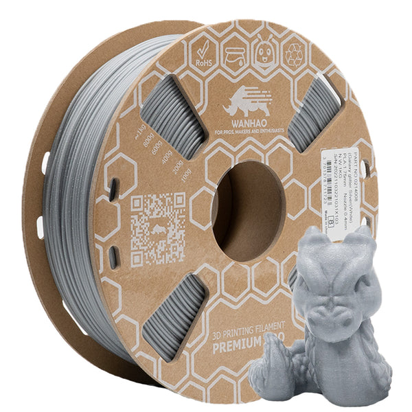 Filament PLA Argent Éclatant pour Impression 3D